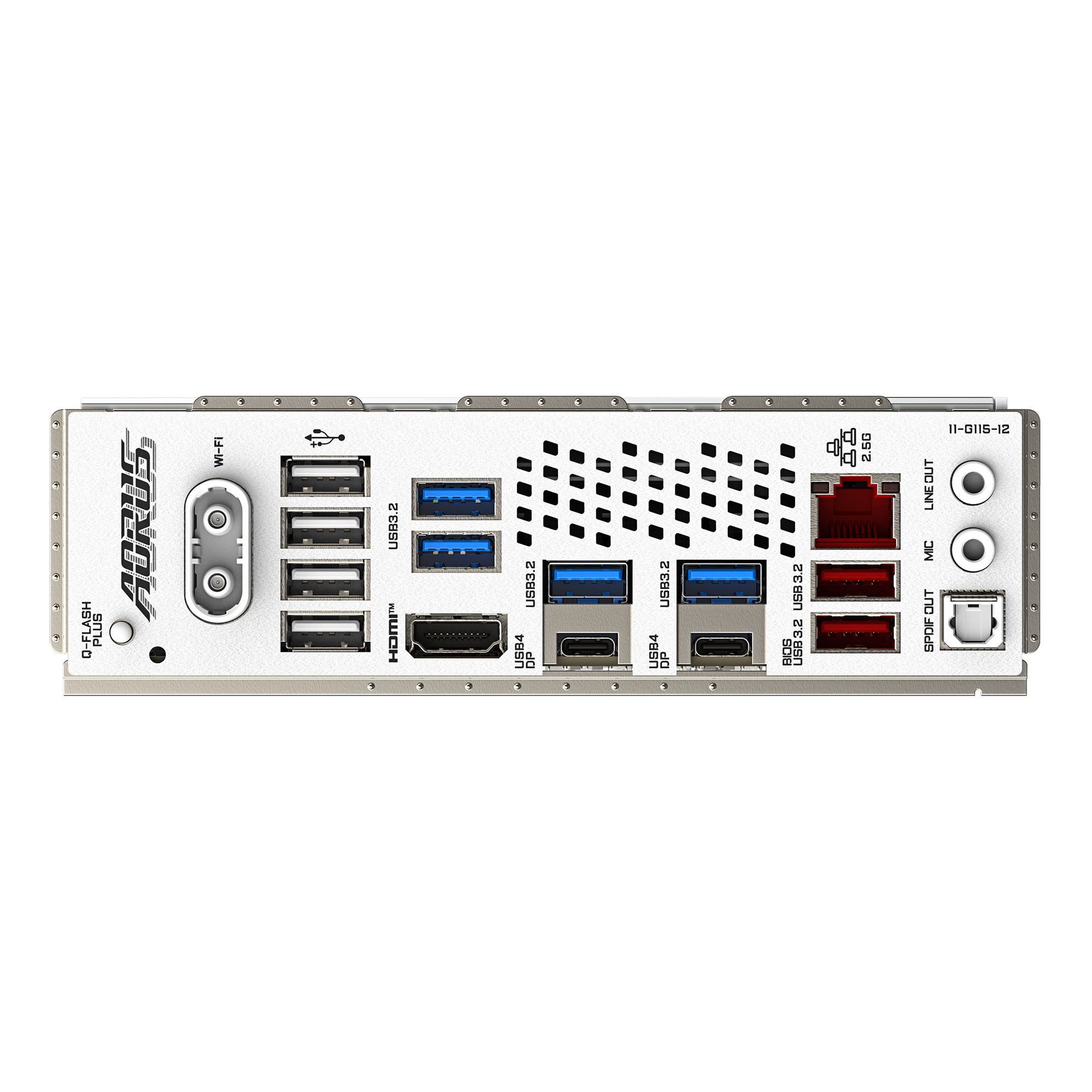 GIGABYTE X870 Aorus Elite WiFi7 Ice AM5 ATX Motherboard, AMD X870 Chipset, 4x DDR5 DIMM Slot, 256GB Max Memory, 4x M.2 Slots, 1x PCIe 5.0 x16, White