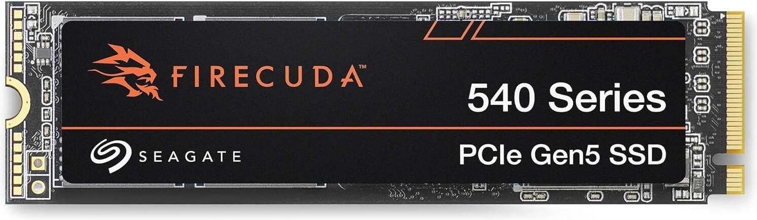 Seagate FireCuda 540 PCIe Gen5 NVMe SSD