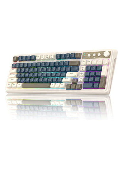 Aula 99 Keys Wireless RGB Gasket 99% Mechanical Gaming Keyboard Tri-Mode S99