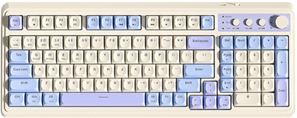 Aula 99 Keys Wireless RGB Gasket 99% Mechanical Gaming Keyboard Tri-Mode S99