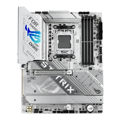 ASUS ROG STRIX X870-A GAMING WIFI ATX Motherboard, AMD X870 Chipset, 4x DIMM DDR5 Slots, 192GB Max Memory, 4x M.2 Slots, 1x PCIe 5.0, 1x PCIe 4.0, HDMI Port, DisplayPort