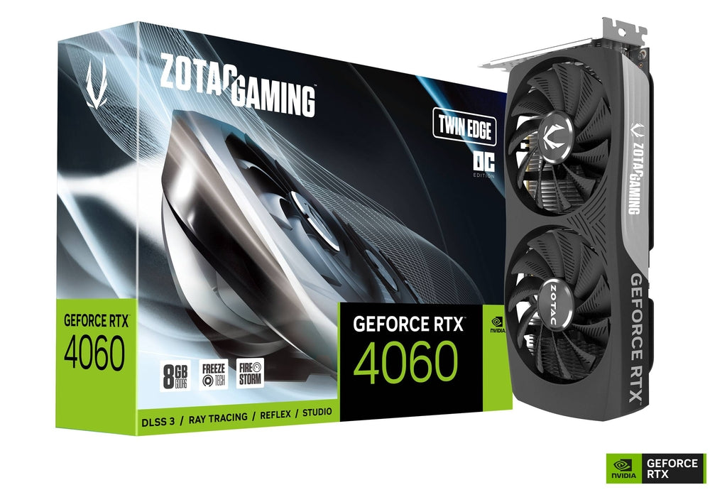 ZOTAC GAMING GeForce RTX 4060 Twin Edge OC 8GB GDDR6